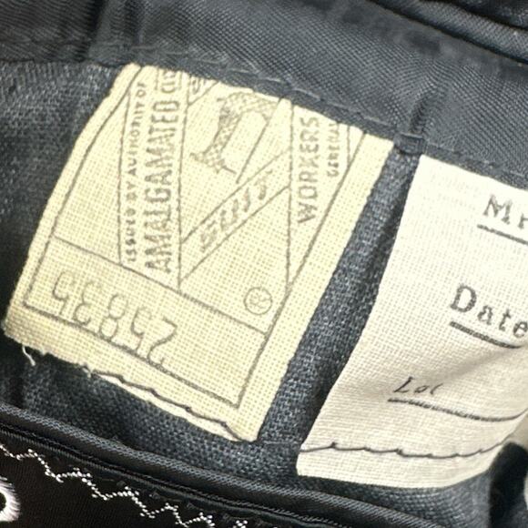 VTG Doncaster Sportcoat 40 Wool 2 Button Academia Busines Career Professor Plaid - Picture 11 of 15